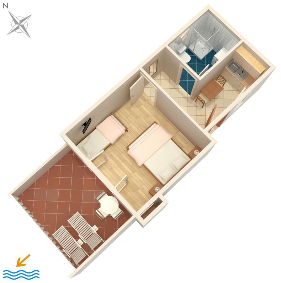 Apartments By The Sea Splitska, Brac - 2923 Postira Exterior foto
